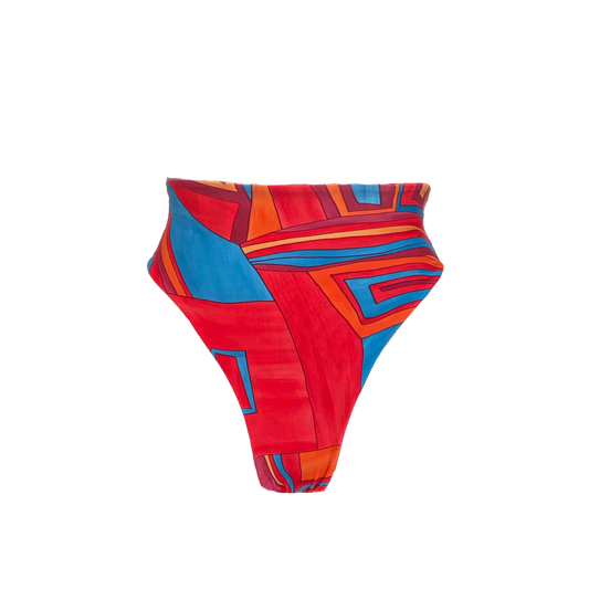 Solstice high waisted bottoms Caribe - itsavswim.com